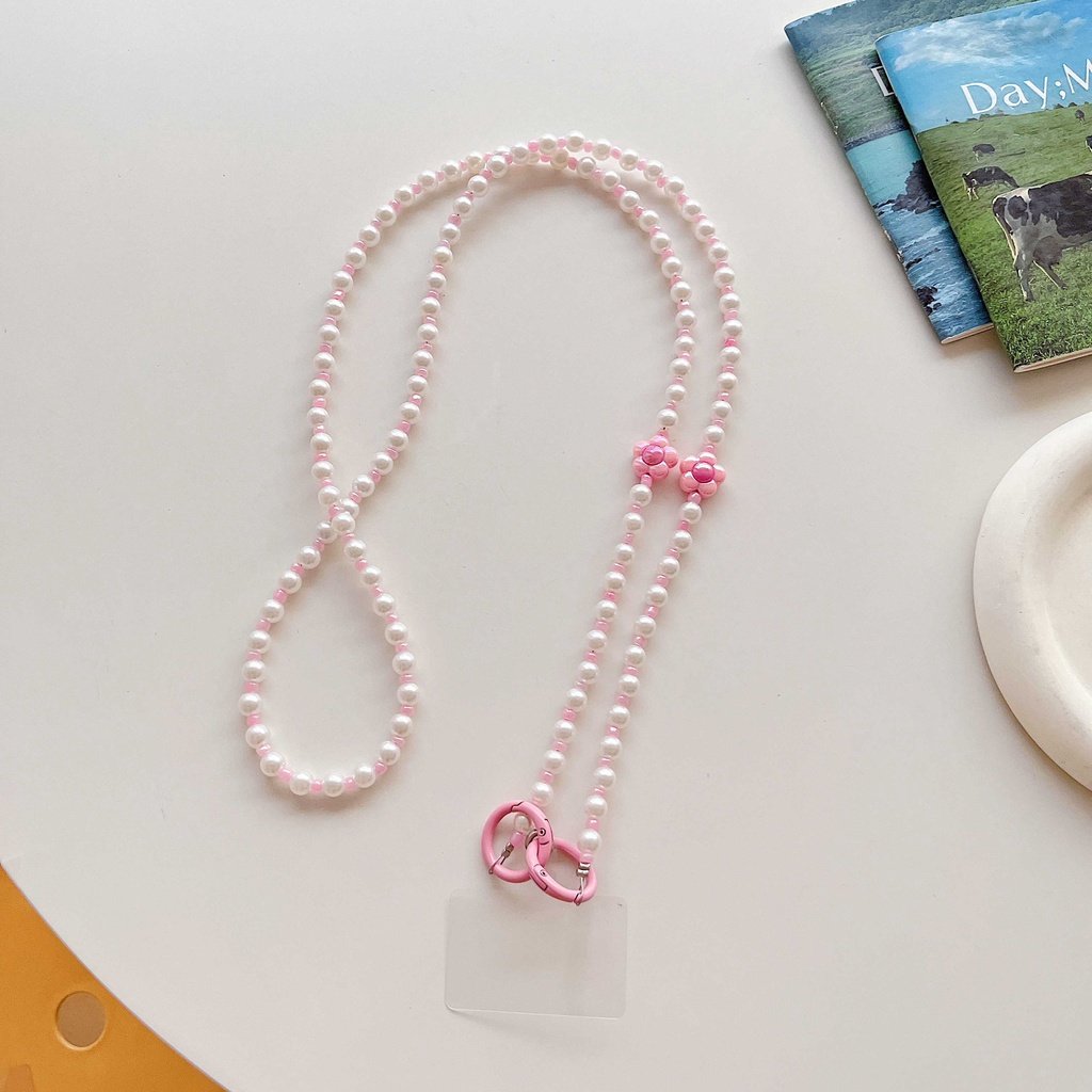 Dây Đeo Điện Thoại Acrylic Đính Đá Pha Lê Thời Trang Cho Nữ Mới