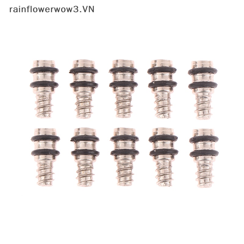 Set 10 Chốt Cố Định Tấm Kính / Kệ Tủ Bằng Kim Loại Tiện Dụng