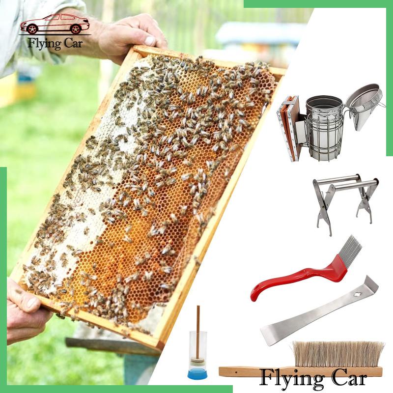 Set 6 Dụng Cụ Nuôi Ong Chuyên Nghiệp