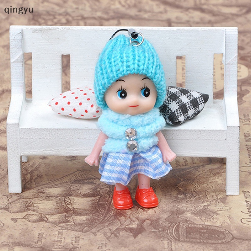 Móc Khóa Hình Thú Nhồi Bông Mềm Mại Đáng Yêu