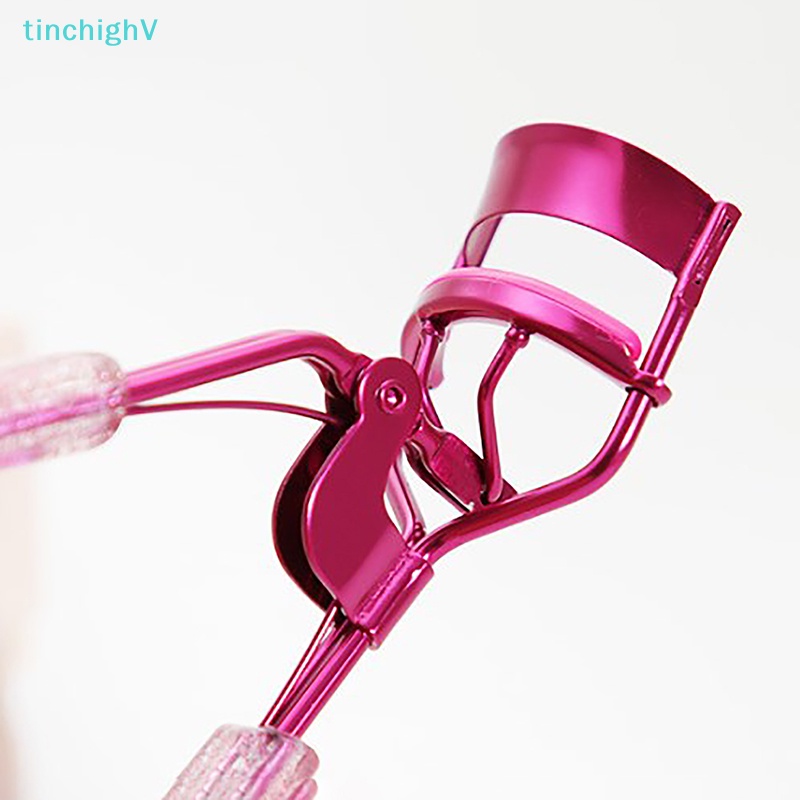 Dụng Cụ Bấm Cong Mi Bằng Thép Carbon Kèm 2 Miếng Đệm Silicone Tiện Dụng