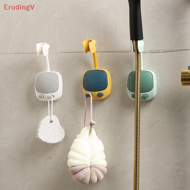 Giá Đỡ Vòi Hoa Sen Không Cần Khoan Lỗ Xoay 360 Độ Tùy Chỉnh Tiện Dụng Cho Nhà Tắm° Đế Xoay Cố Định ABS Cố Định Dạng Xoay