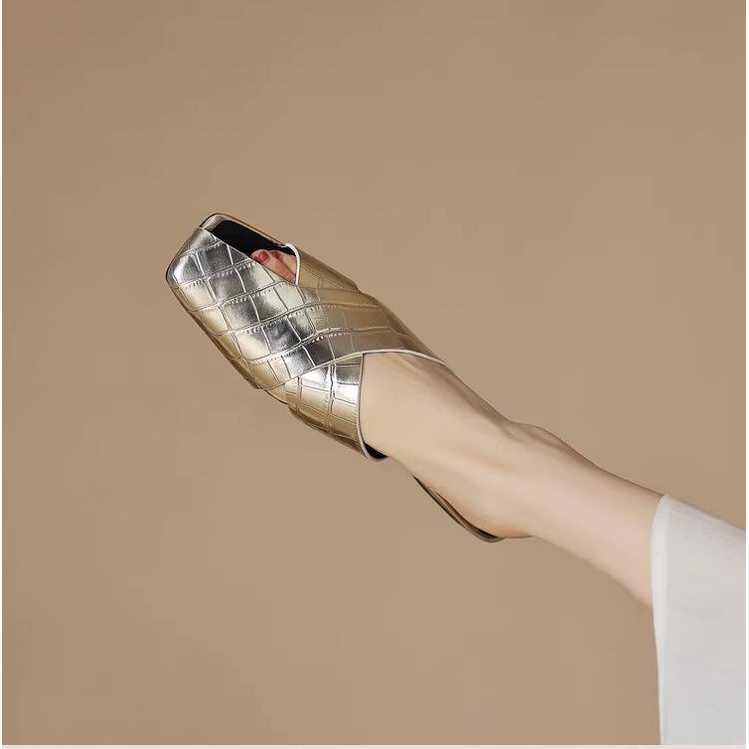 Giày Sandal Đế Bằng Thời Trang Dành Cho Nữ