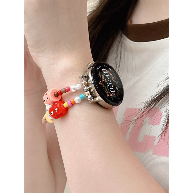 Dây Đeo Co Giãn Thời Trang Cho Đồng Hồ Thông Minh Samsung Galaxy Watch 4 / 5 / 5 Pro 40 / 41 / 42 / 45 / 45 / 46mm Galaxy Watch4