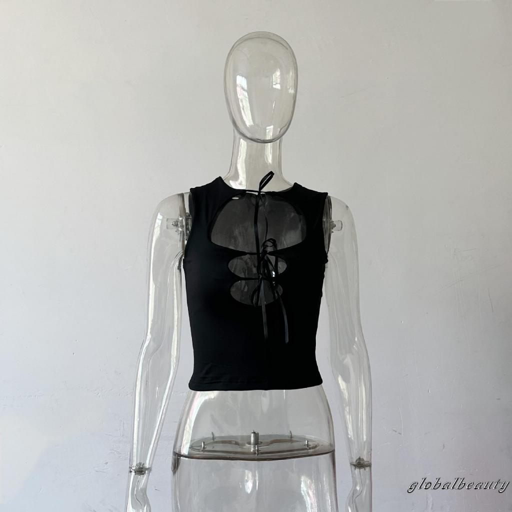 Áo Croptop Sát Nách Màu Sắc Thời Trang Mùa Hè Cho Nữ