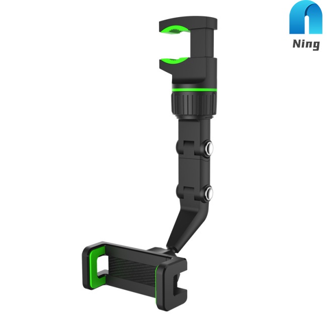 Giá Đỡ Điện Thoại Đa Năng Xoay 360 Độ Gắn Kính Chiếu Hậu Xe Hơi