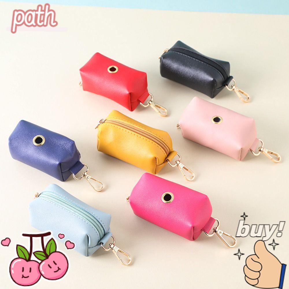 PATH 2 Túi Đựng Chất Thải Thú Cưng Bằng Da Mini Siêu Bền Tiện Dụng