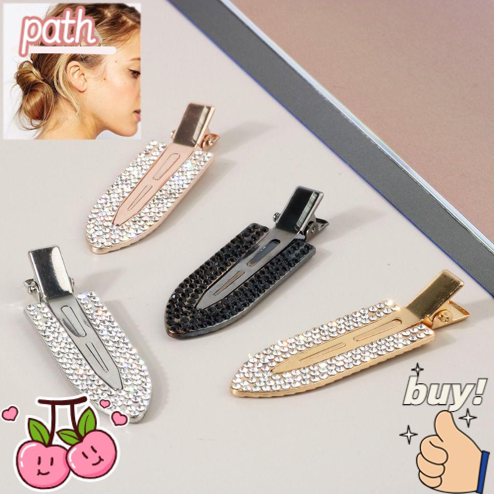 PATH Kẹp Tóc Mỏ Vịt Tạo Kiểu Tóc Không Viền May Không Để Lại Dấu Thời Trang Cho Nữ