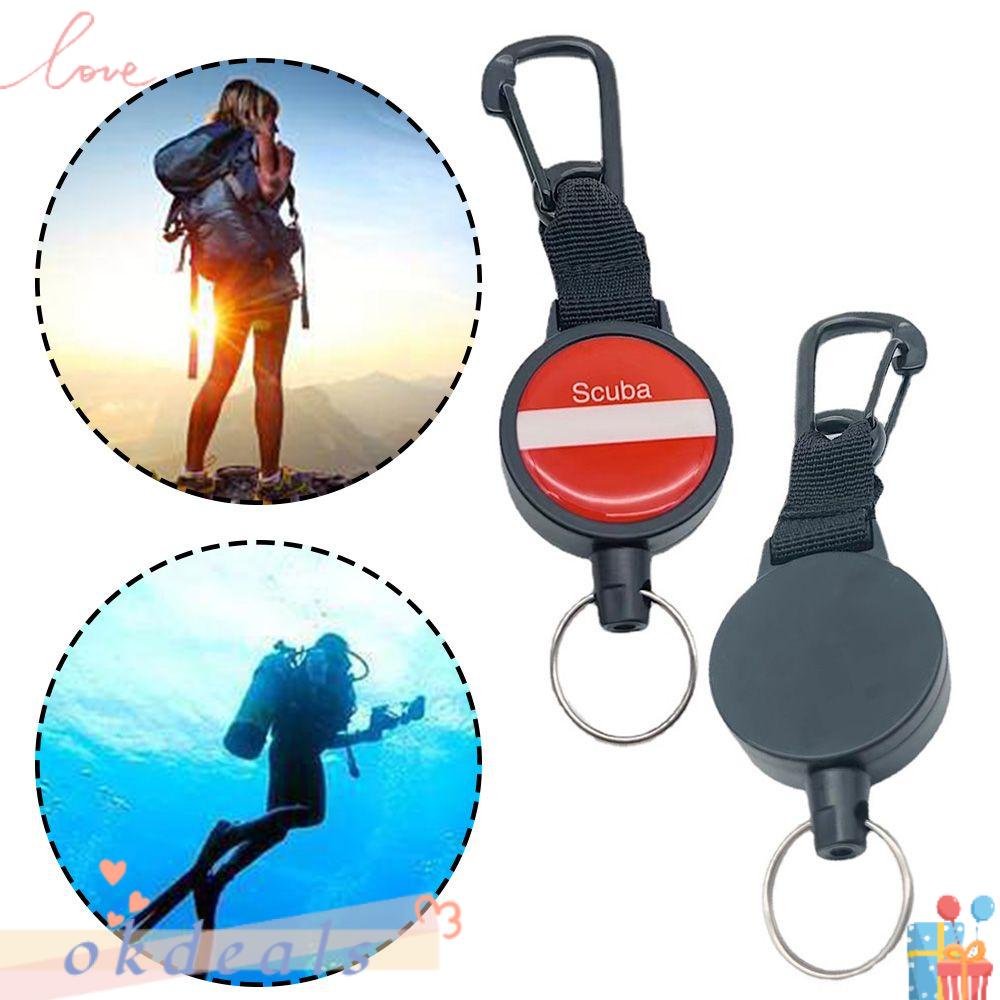 OKDEALS Dây Lò Xo Nối Dài An Toàn Chống Thất Lạc Khi Lặn