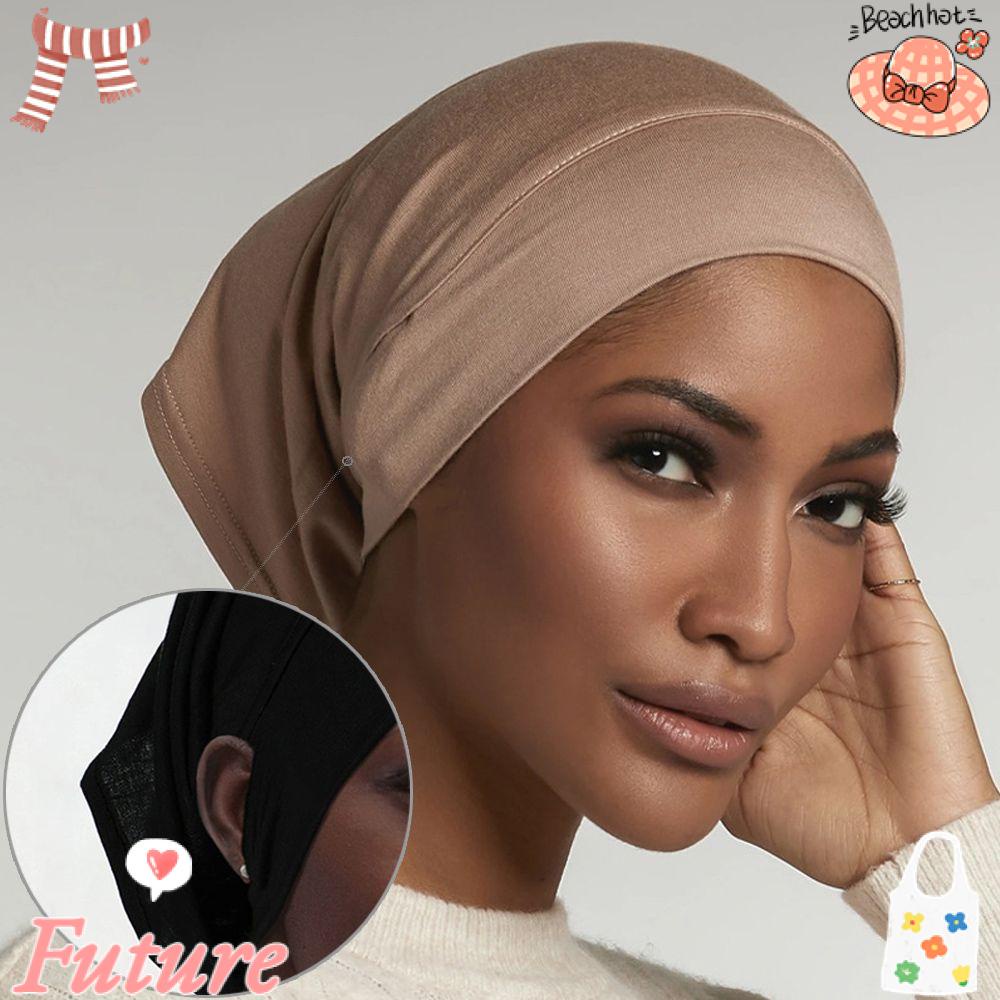 FUTURE Khăn Trùm Đầu Kiểu Hồi Giáo Có Lỗ Tai