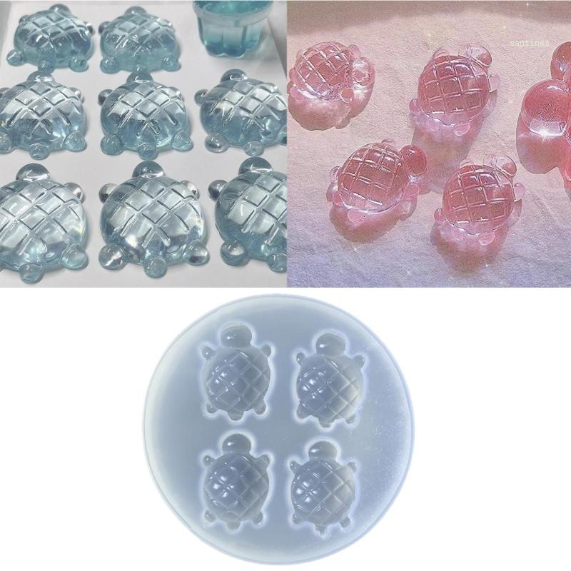 Khuôn Silicon Làm Bánh / Sô Cô La Hình Rùa Dễ Thương