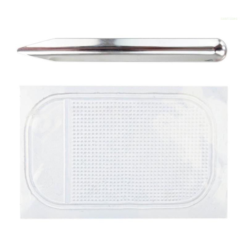 Bộ 2 Dụng Cụ Múc Hạt Bằng Thép Không Gỉ Và Silicone Chống Trượt Tiện Dụng