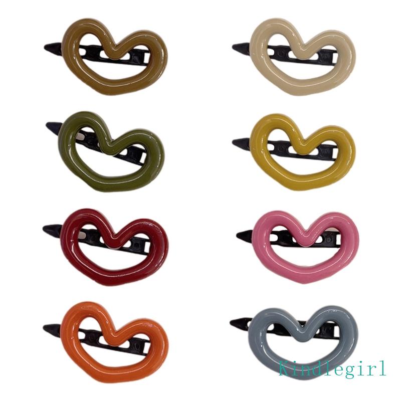 Kẹp Tóc Hình Trái Tim Xinh Xắn Cho Bé Gái