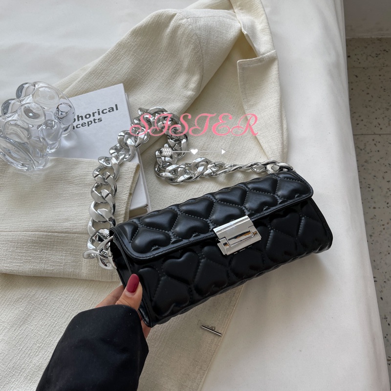 SISTER túi xách nữ Hàn Quốc thời trang cá tính 2023 new L91T3NR