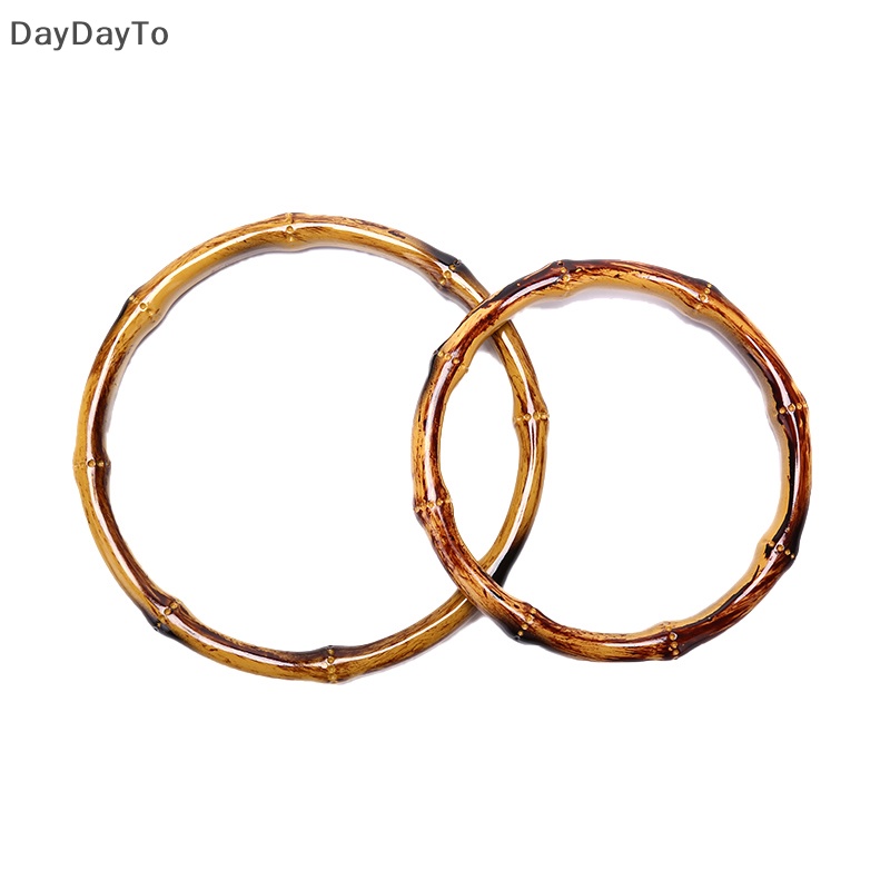 Tay Cầm Bằng Tre Hình Tròn Dùng Để Tự Làm Túi Xách   .