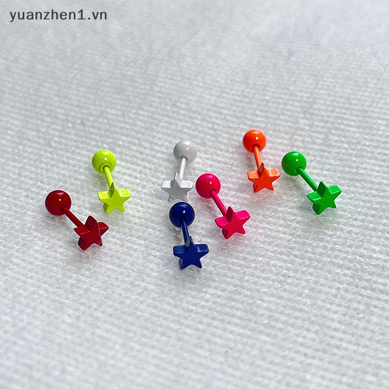 1 Khuyên Tai Ngôi Sao Dạ Quang Thời Trang Nữ Tính