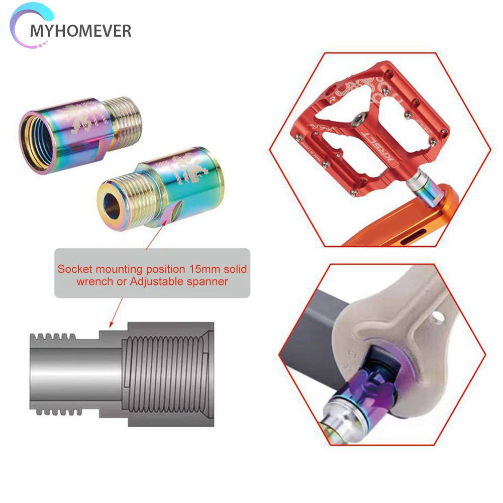 Set 2 Bàn Đạp Mở Rộng Cho Xe Đạp Địa Hình