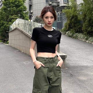 GD1 Áo phông áo croptop áo baby tee American Vintage 2023 New Style JL07029 