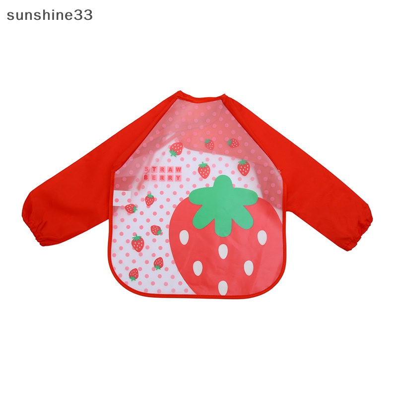 Yếm Ăn Chống Thấm Nước Thời Trang Xuân Thu Dành Cho Bé