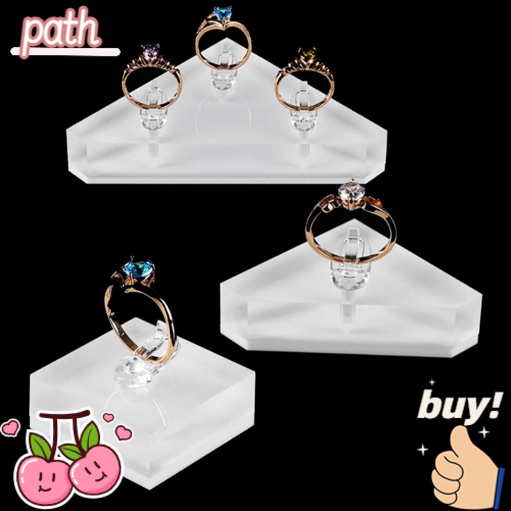 PATH Giá Trưng Bày Nhẫn Bằng Acrylic Chất Lượng Cao
