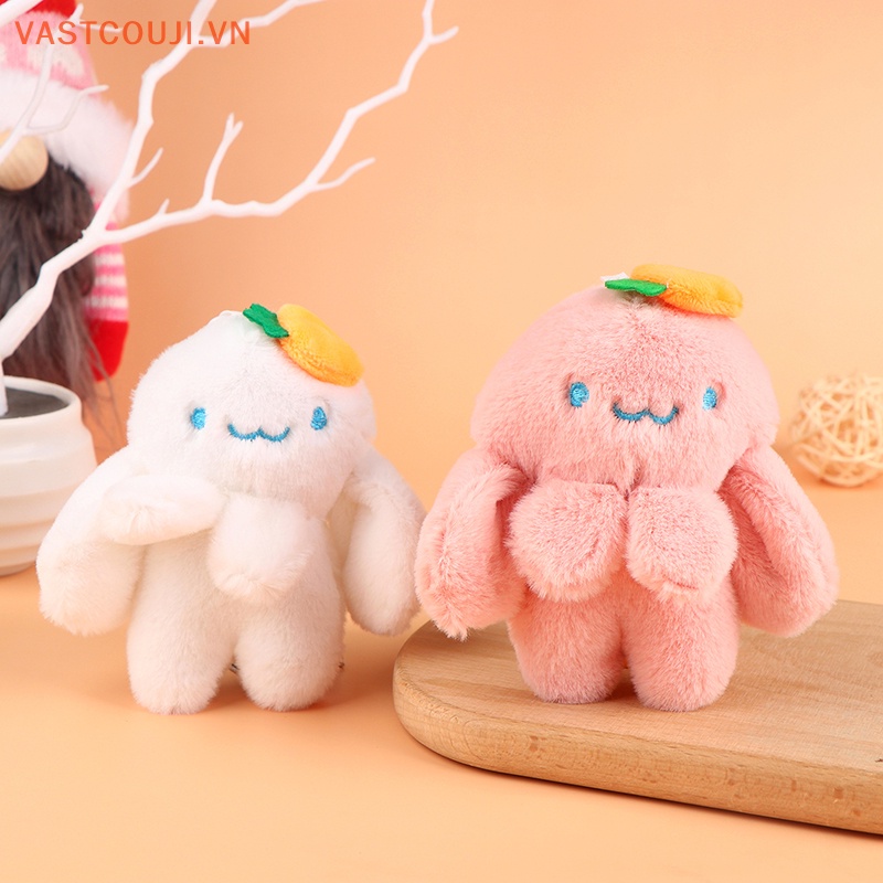 Móc Khóa Thỏ Nhồi Bông Mềm Mại Dễ Thương