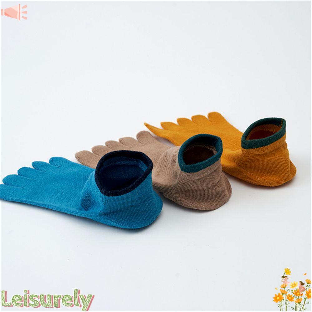 LEILY Vớ Xỏ Năm Ngón Siêu Mỏng Thoáng Khí Thời Trang Mùa Hè