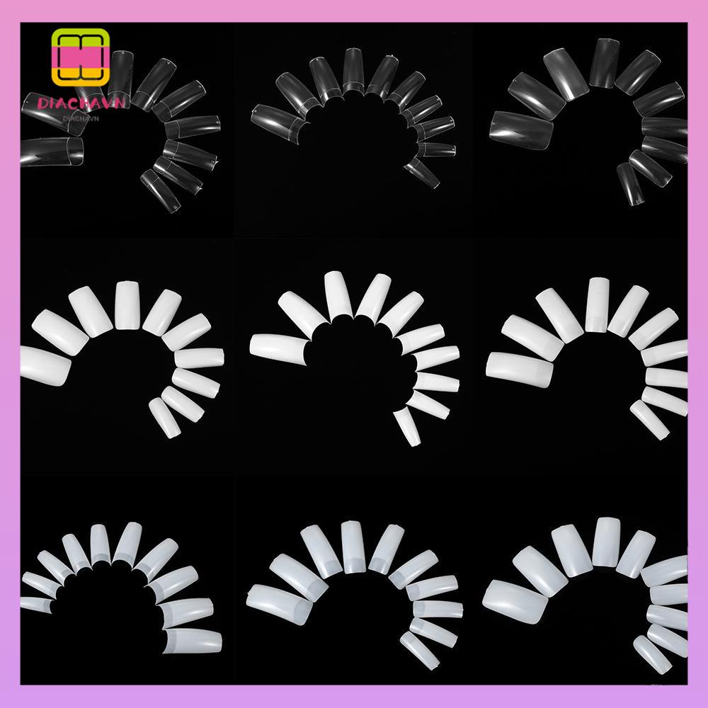 DIACHAVN Bộ 500 Móng Tay Giả 9 Phong Cách