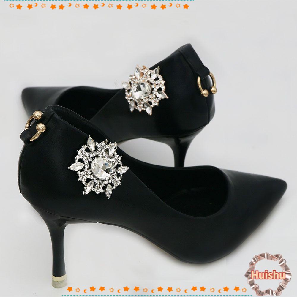 HS 1 Phụ Kiện Trang Trí Giày Cao Gót Đính Đá Sang Trọng