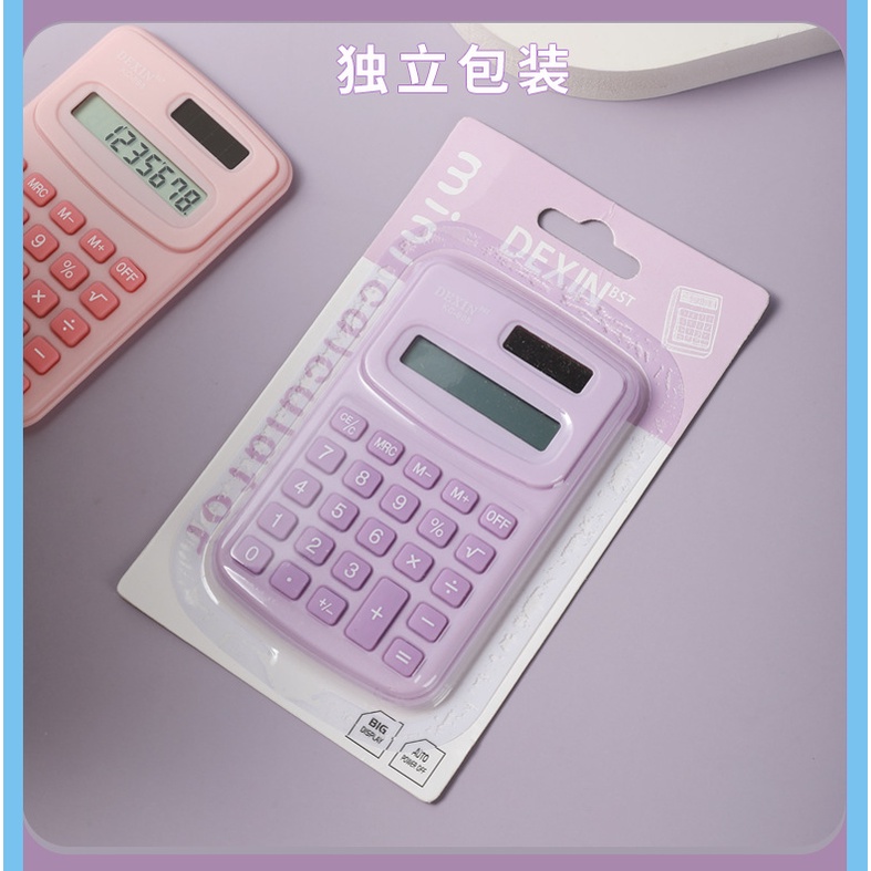 Máy Tính Cầm Tay Mini Nhiều Màu Sắc WJ332