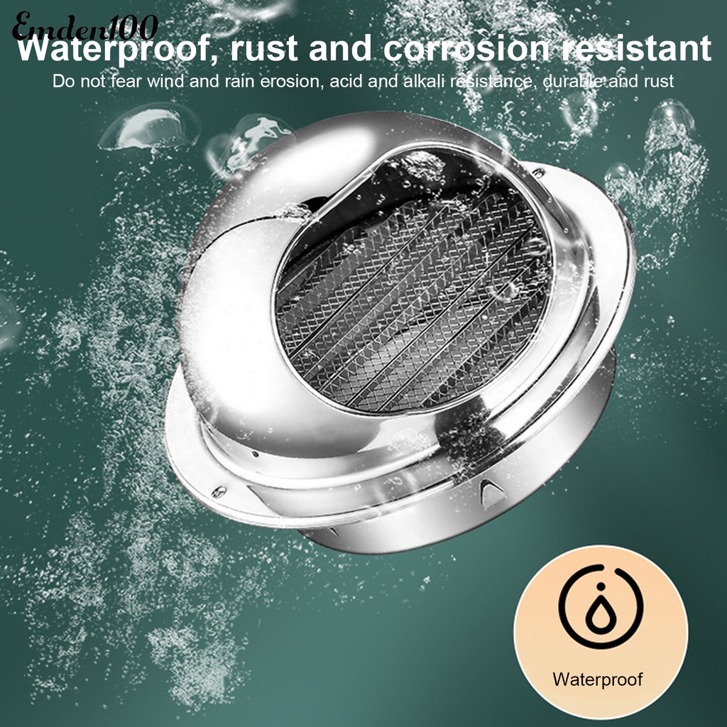 Vỉ Nướng Tròn Bằng Thép Không Gỉ Che Phủ Lỗ Thông Gió An Toàn Đa Năng