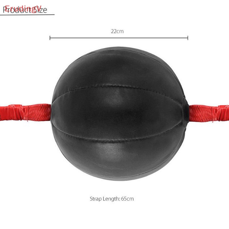 Bóng Tốc Độ Hai Đầu Bằng Da Pu Dùng Tập Đấm Bốc Chuyên Dụng [Mới] [Mới]