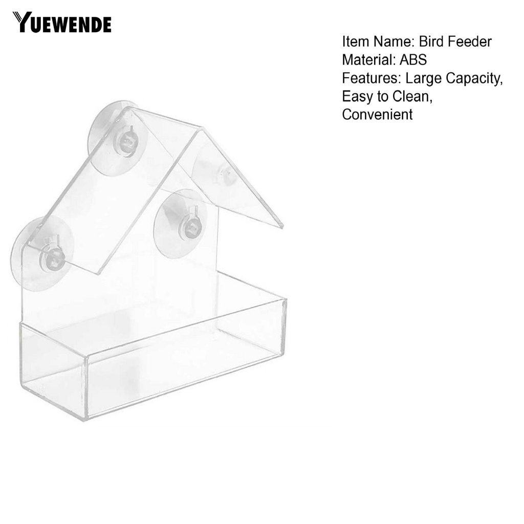 Hộp Đựng Thức Ăn Siêu Nhẹ Gắn Tường Tiện Dụng Cho Chim Cảnh