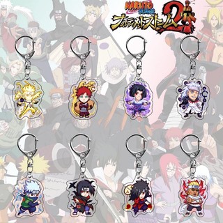 Móc Khóa Trong Suốt Hình Naruto Sasuke