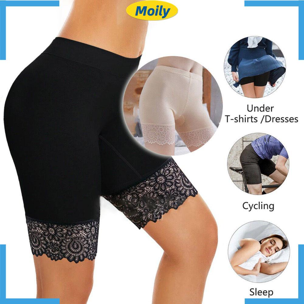 MOILYVN Quần Lót Mềm Mại Lưng Cao Co Giãn Không Đường May Ôm Dáng Thời Trang Cho Nữ