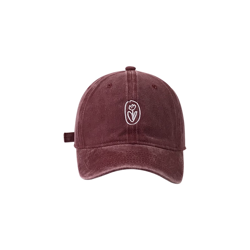 Mũ Lưỡi Trai Thêu Hoa Phong Cách Đường Phố Mới Cho Nam Nữ