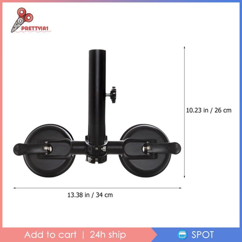 Giá Đỡ Lá Cờ Hai Giác Hút Đôi Thay Thế Chống Mài Mòn Dễ Lắp Đặt Cho Xe Tải SUV