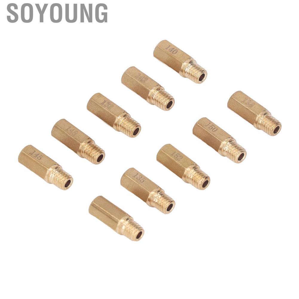 Soyoung Hex Main Jets Carb Professional High Accuracy Strong for Motorcycle