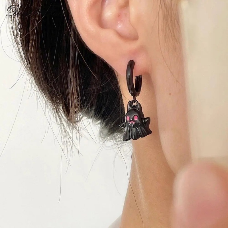 Bông Tai Y2k Hình Thánh Giá Phong Cách Gothic Thời Trang Cho Nữ