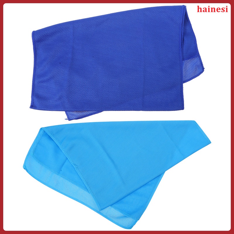 Set 2 Khăn Lau Mồ Hôi Nhanh Khô Tiện Dụng Khi Tập Gym / Thể Thao