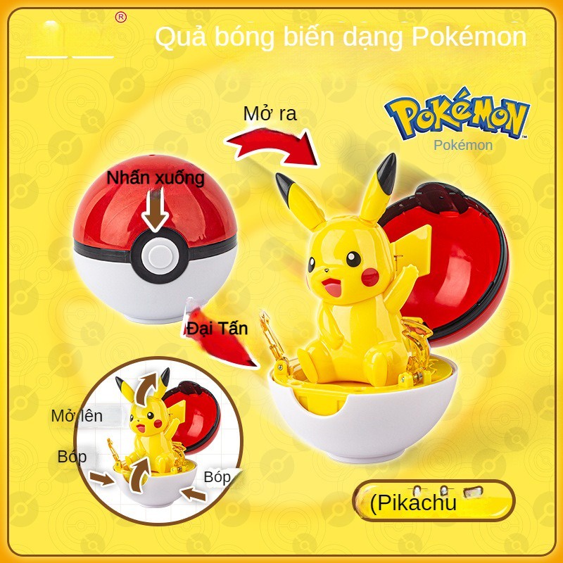Đồ Chơi Nhân Vật Pikachu Trong Pokemon