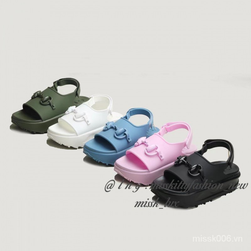 Gc0703 slingback Sandal Đế Dày Cho Nam Và Nữ
