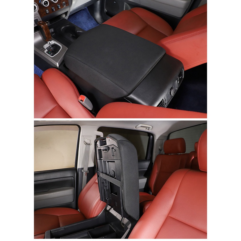 Vỏ Bọc Hộp Tỳ Tay Màu Đen Cho Xe Hơi Toyota Tundra 2007 2008 2009 2010 2011 2012 2013