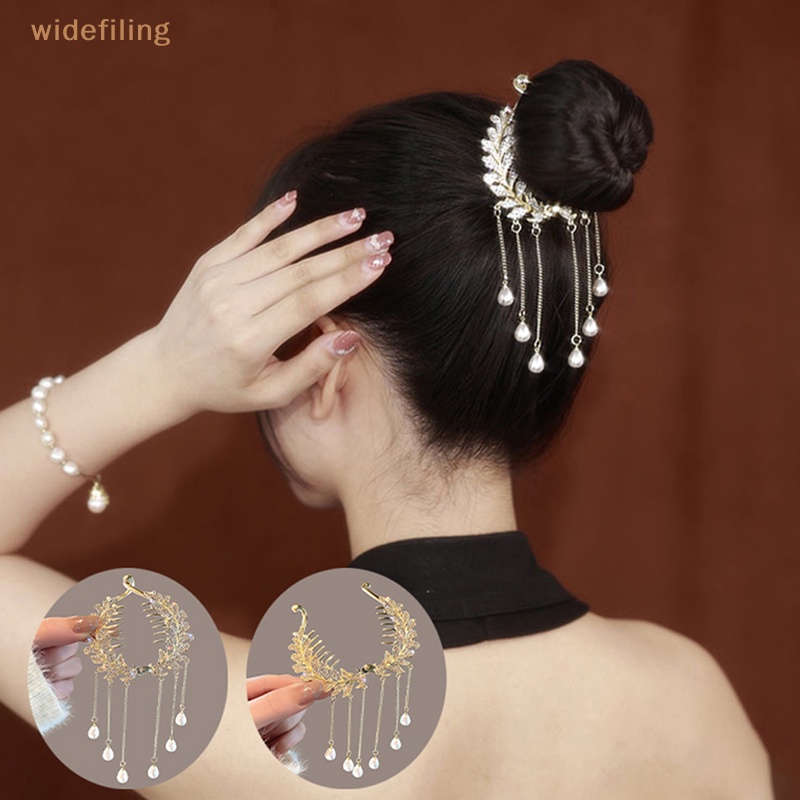 Kẹp Tóc Đính Ngọc Trai Giả Thời Trang Dành Cho Nữ