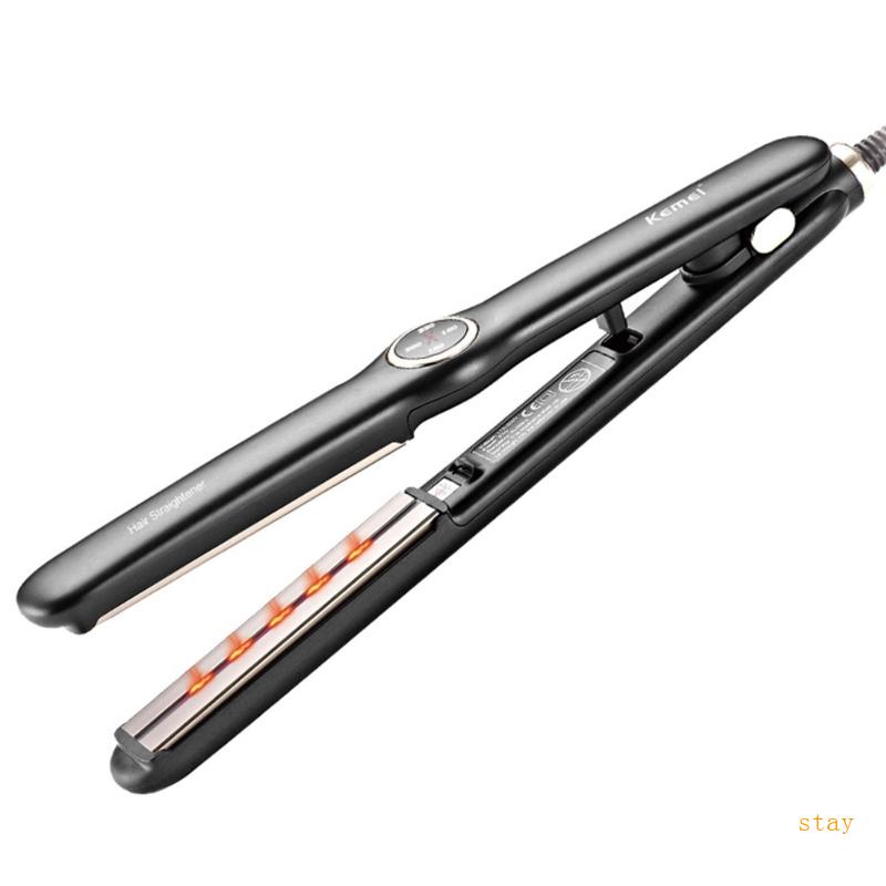 Máy Uốn Tóc Khô Ướt Có Màn Hình LCD Kỹ Thuật Số