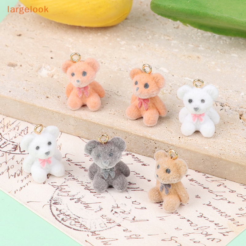 [Biglook] Mặt Dây Chuyền / Vòng Tay / Móc Khóa Hình Gấu Hoạt Hình Dễ Thương DIY