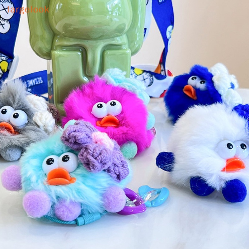 Móc Khóa Hình Yêu Tinh Nhồi Bông Mini Dễ Thương