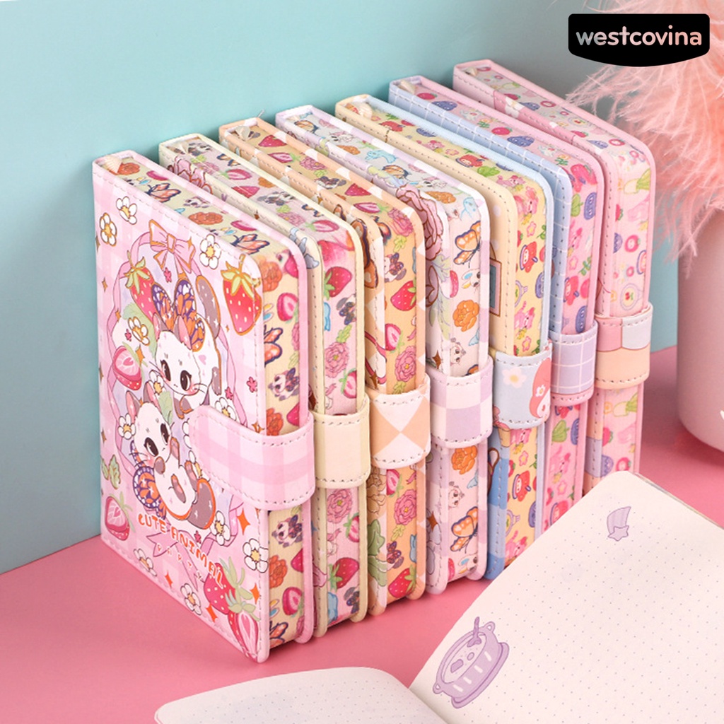 [WSTN] [WSTN]✎Bộ 128 Tờ Sách Agenda Chất Liệu Giả Da Mềm Mại