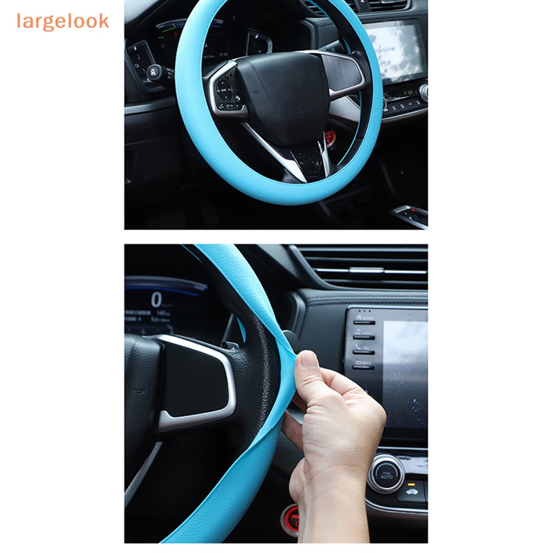 Vỏ Bọc Vô Lăng Xe Hơi Bằng Silicon Mềm Co Giãn