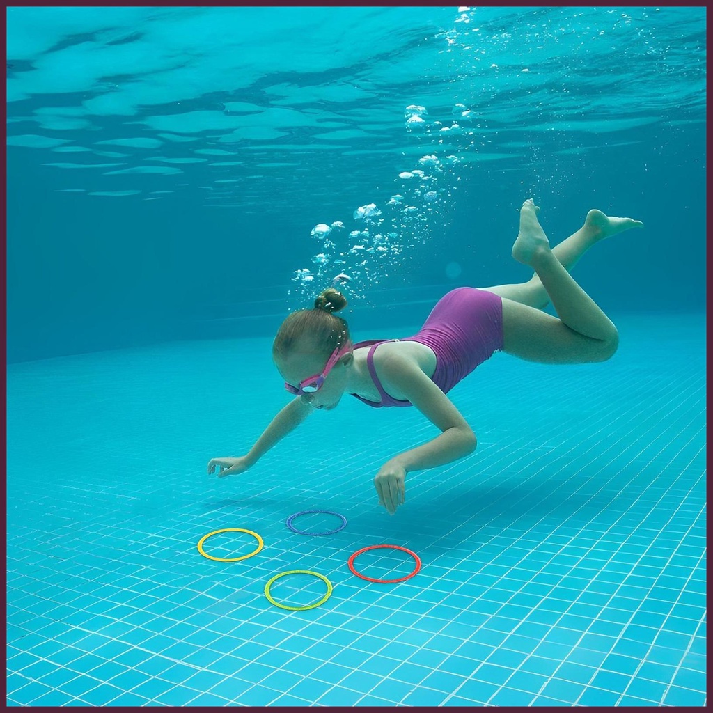 Đồ Chơi Vòng Lặn Dưới Nước Vui Nhộn Cho Bé