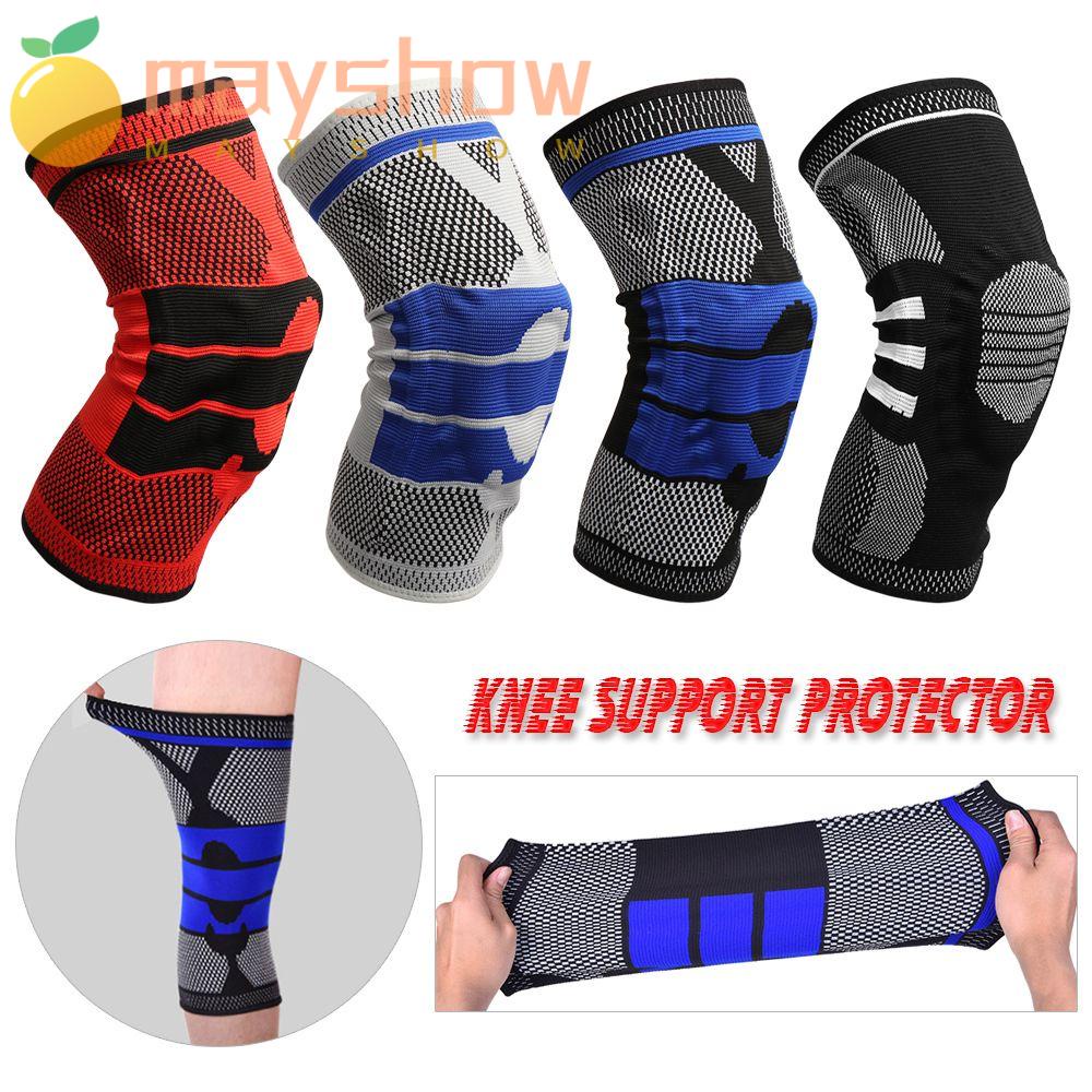 MAYSHOW Miếng Đệm Bảo Vệ Đầu Gối Bằng Silicone Siêu Bền